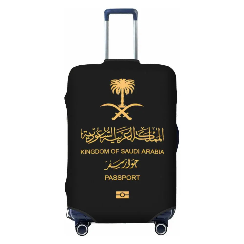 Saudi Arabia Passport Suitcase Cover Kingdom Of Saudi Arabia Useful Cruise Trip Protection Luggage Case Vacation